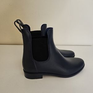 Storm by Cougar rain boots slip on dark navy blue waterproof NWOT